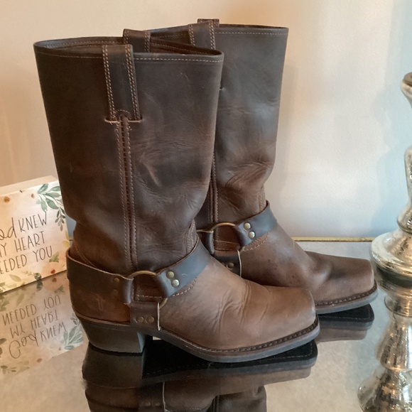 Frye Harness 12r boots - Picture 6 of 7